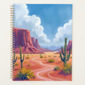 Desert Canyon | Cactus Nature Landscape Planner (Voorkant)