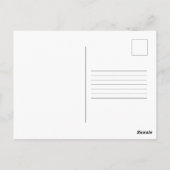 Desert Canyon Landschap met Cactus en Agave Briefkaart (Achterkant)