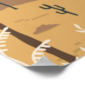 Desert Canyon Poster (Hoek)