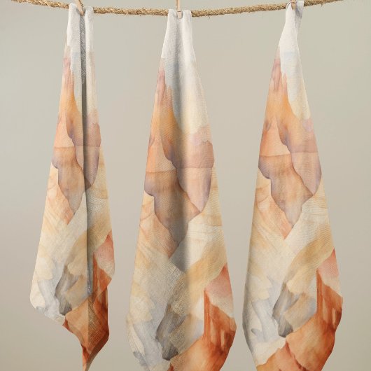 Desert Canyon Waterverf Washandje