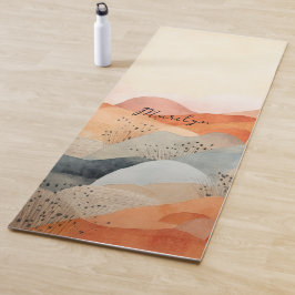 Desert Canyon Waterverf Yogamat
