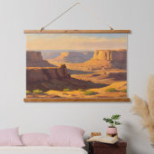 Desert Canyons Hangend Wandkleed (Slaapkamer)
