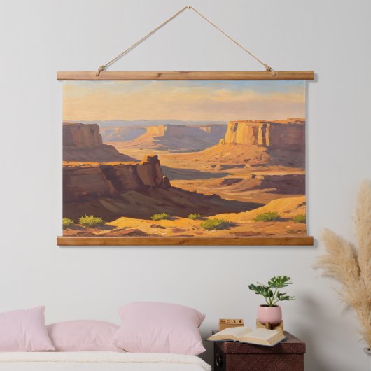 Desert Canyons Hangend Wandkleed (Slaapkamer)