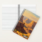 Desert Canyons Notitieboek (Binnen)