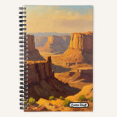 Desert Canyons Notitieboek (Voorkant)