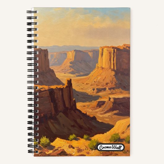 Desert Canyons Notitieboek (Voorkant)