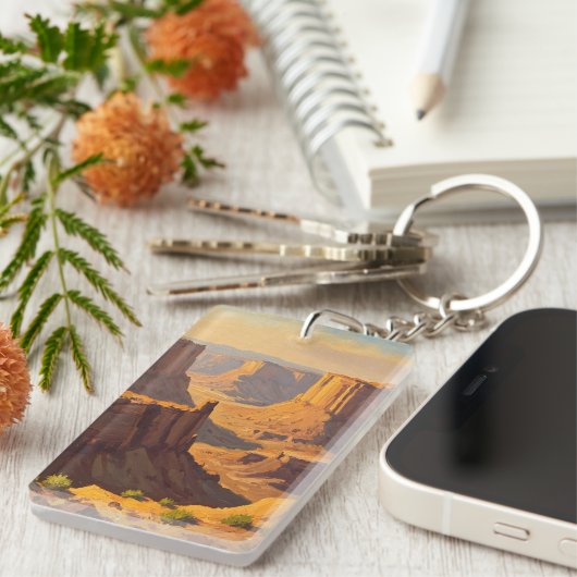 Desert Canyons Sleutelhanger (Voorkant Rechts)