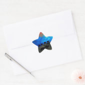 Desert caravan camels ster sticker (Envelop)