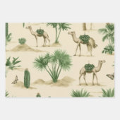 "Desert Caravan Gift Wrap" Inpakpapier Vel (Voorkant)