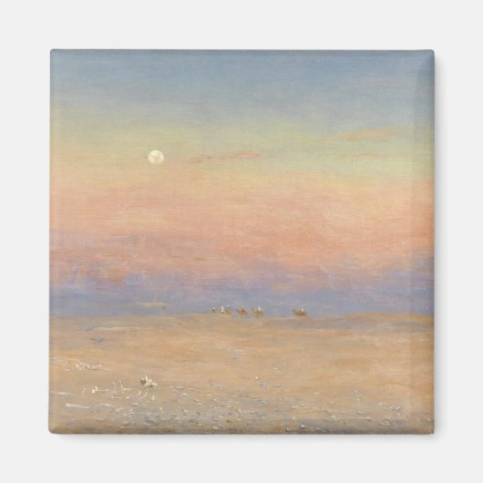 Desert Caravan Magneet (Voorkant)