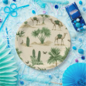 "Desert Caravan Paper Bord" Papieren Bordje (Feest)