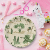 "Desert Caravan Paper Bord" Papieren Bordje (Feest)