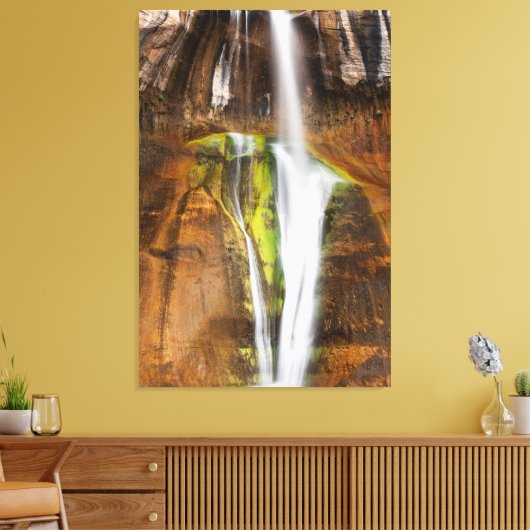 Desert Cascade Canvas Afdruk (Insitu (Woonkamer))