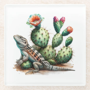 Desert Charm Glazen Onderzetter
