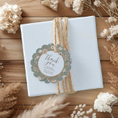 Desert Chic Baby shower Bedankjes Labels