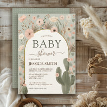 Desert Chic Baby shower