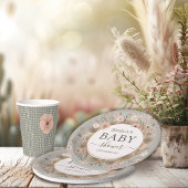 Desert Chic Baby shower Papieren Bekers