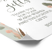 Desert Chic Baby shower Poster (Hoek)