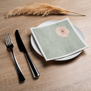 Desert Chic Baby shower Servet