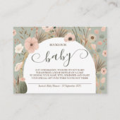 Desert Chic Books voor Baby Informatiekaartje (Voorkant)