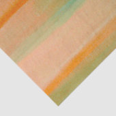 Desert Colors Southwest Sunset Aqua Sinaasappel Tissuepapier (Detail)