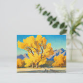 Desert Cottonwoods, Arizona by Maynard Dixon Briefkaart (Staand voorkant)
