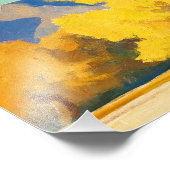 Desert Cottonwoods, Arizona by Maynard Dixon Foto Afdruk (Hoek)