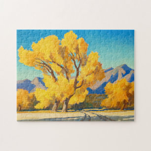 Desert Cottonwoods, Arizona by Maynard Dixon Legpuzzel