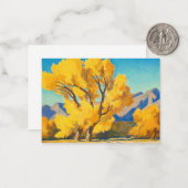 Desert Cottonwoods, Arizona by Maynard Dixon Notitiekaartje (Voorkant / Achterkant in situ)