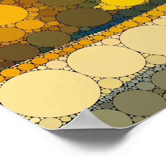 Desert Cottonwoods van After Maynard Dixon Poster (Hoek)