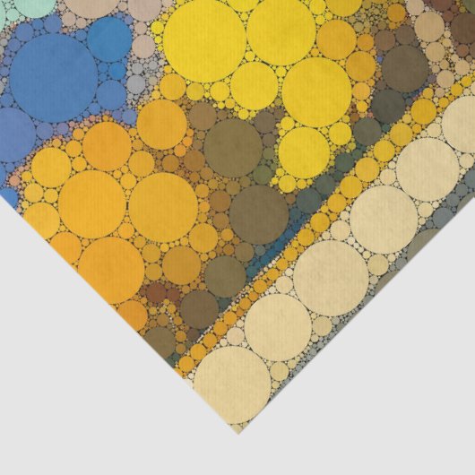 Desert Cottonwoods van After Maynard Dixon Tissuepapier (Detail)