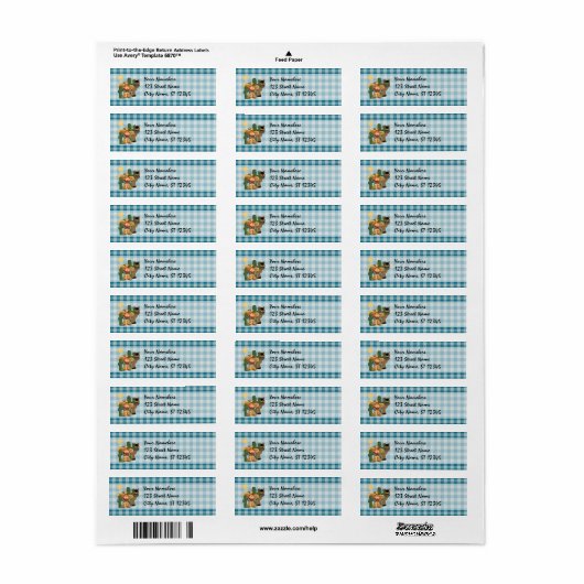 Desert Cowboy Etiket (Full Sheet)