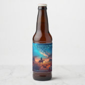 Desert Cowboy Night Watch aanpassen Bier Etiket (Voorkant)