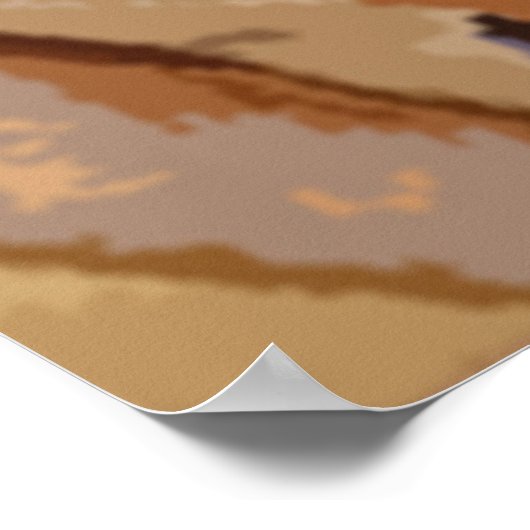 Desert Cowboy Poster (Hoek)