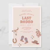 Desert Cowgirl Bachelorette Weekend Kaart (Voorkant)