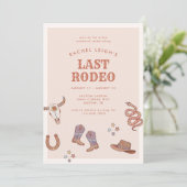 Desert Cowgirl Bachelorette Weekend Kaart (Staand voorkant)