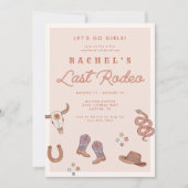 Desert Cowgirl Bachelorette Weekend Kaart (Voorkant)