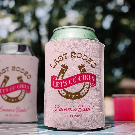 Desert Cowgirl Laatste Rodeo Bachelorette Party Blikjeskoeler