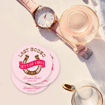 Desert Cowgirl Laatste Rodeo Bachelorette Party Ronde Kartonnen Onderzetter<br><div class="desc">Desert Cowgirl Laatste Rodeo Bachelorette Party Rond Papier Onderzetter</div>