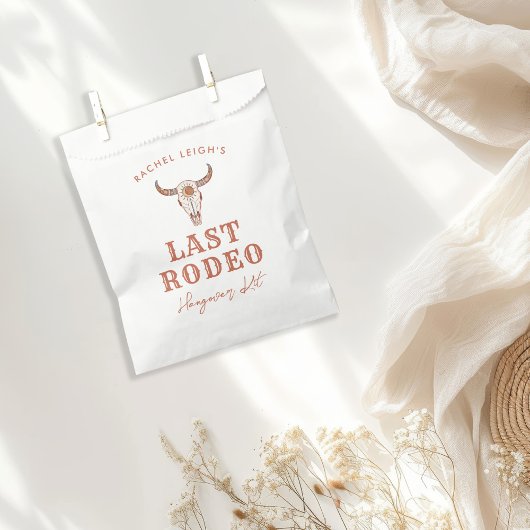 Desert Cowgirl Last Rodeo Bedankzakje