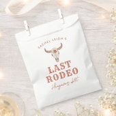 Desert Cowgirl Last Rodeo Bedankzakje (Geknipt)
