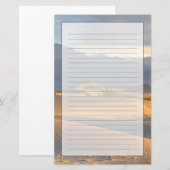 Desert Dawn Briefpapier (Voorkant / Achterkant)