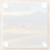 Desert Dawn Glazen Onderzetter (Achterkant)
