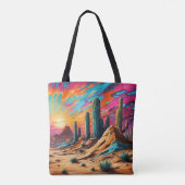 Desert Dawn Tote Bag (Achterkant)