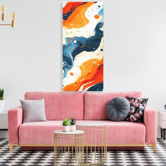 Desert & Deep Sea Canvas Afdruk (Insitu (Woonkamer))