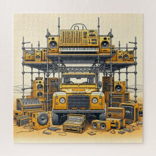 Desert Defender Jigsaw Puzzle Legpuzzel (Verticaal)