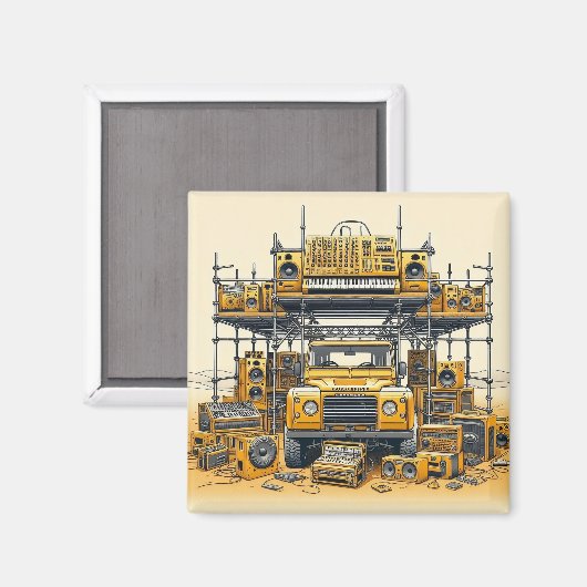 Desert Defender Magneet (Voorkant / Achterkant)