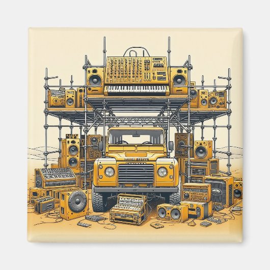 Desert Defender Magneet (Voorkant)