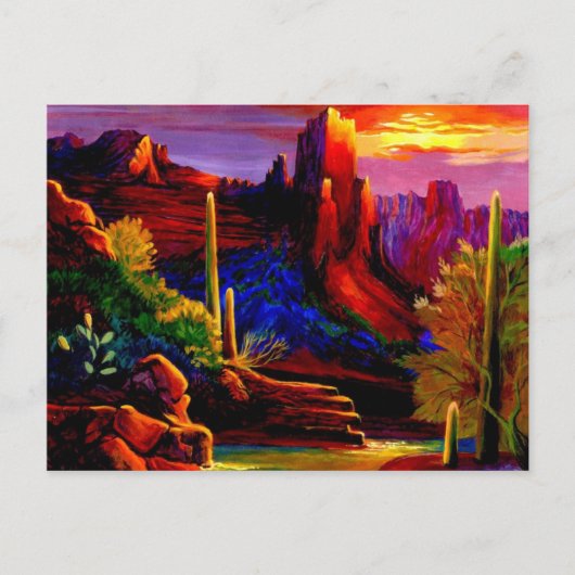 Desert Delight Briefkaart (Voorkant)