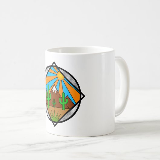 Desert Design Mug Koffiemok (Voorkant rechts)